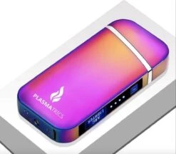 Briquet électrique à Plasma | Rechargeable Par USB | Résistant Au Vent Et Aux Tempêtes | Pour Les Feux D'artifice - Amateurs De Pyrotechnie| Plasmatrics - Arc-en-ciel