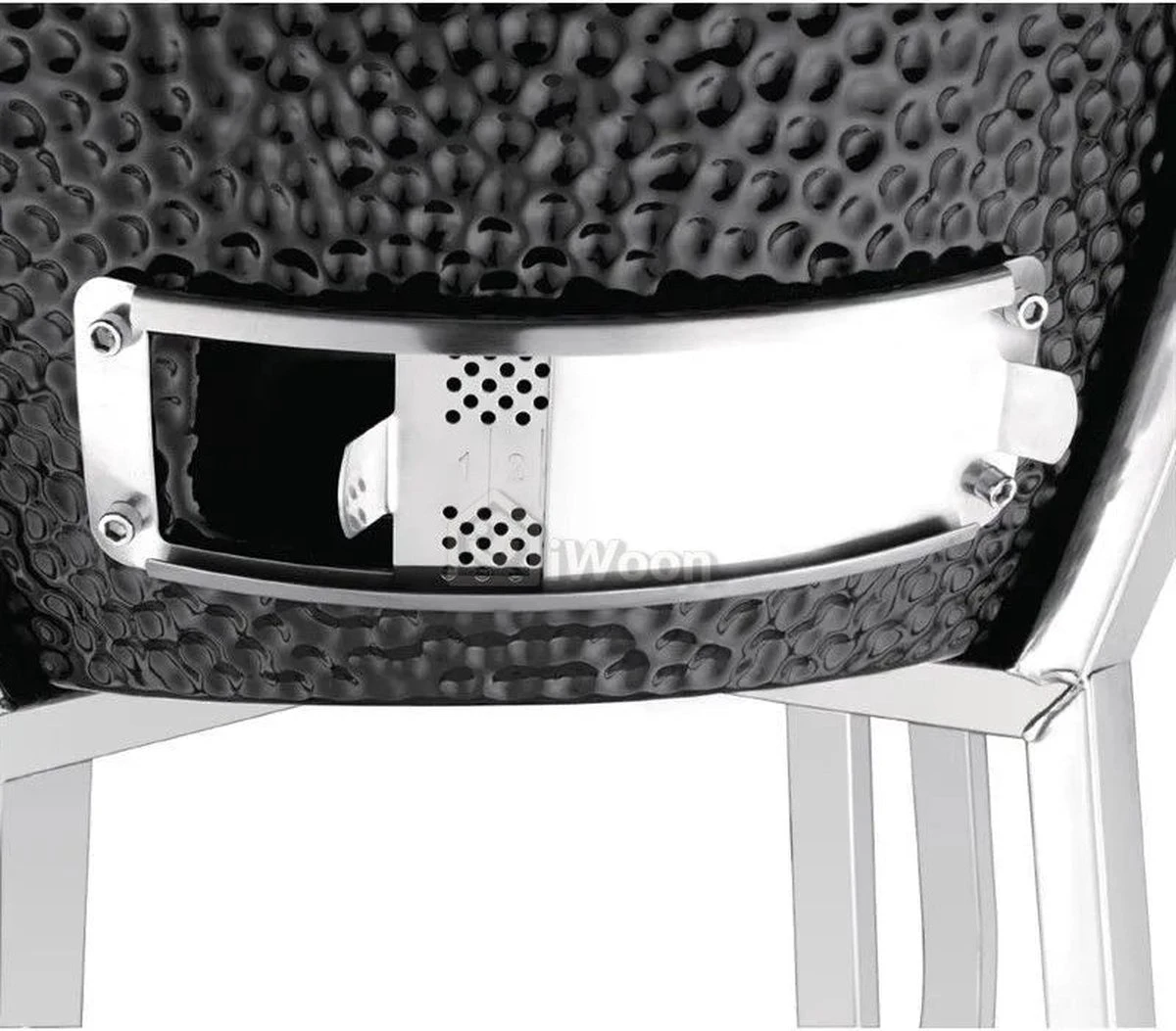 Kamado Medium Landmann Ø 45,7 Cm 18 Pouces Zwart - Avec Roulettes - Avec Thermomètre - Avec Grille De Ventilation - Barbecue Kamado - Barbecue En Céramique - Kamado Large 12 Kamado Medium Landmann Ø 45,7 Cm 18 Pouces Zwart - Avec Roulettes - Avec Thermomètre - Avec Grille De Ventilation - Barbecue Kamado - Barbecue En Céramique - Kamado Large – Image 10