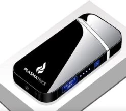 Briquet électrique à Plasma | Rechargeable Par USB | Résistant Au Vent Et Aux Tempêtes | Pour Les Feux D'artifice - Amateurs De Pyrotechnie| Plasmatrics - Zwart
