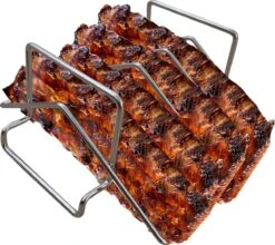 BBQNovation Multifonctionnel En Acier Inoxydable Rib Rack / Rib Rack -Magasin D'Accessoires Pour Barbecue 1200x1067 7
