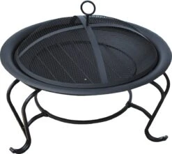 Outsunny Fire Bol Cheminée Foyer Pour Charbon De Bois Avec Protection Contre Les étincelles Rond 842-024 18 Outsunny Fire Bol Cheminée Foyer Pour Charbon De Bois Avec Protection Contre Les étincelles Rond 842-024 -Magasin D'Accessoires Pour Barbecue 1200x1072