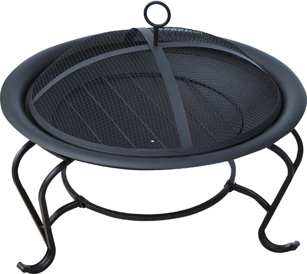 Outsunny Fire Bol Cheminée Foyer Pour Charbon De Bois Avec Protection Contre Les étincelles Rond 842-024 8 Outsunny Fire Bol Cheminée Foyer Pour Charbon De Bois Avec Protection Contre Les étincelles Rond 842-024 – Image 6