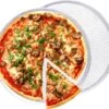 Schutzit - 2 Pièces Assiette à Pizza - 25,5 Cm Et 30,5 Cm - Plaque De Cuisson à Pizza - Plaque De Fond En Maille - Forme De Pizza - Poêle à Pizza BBQ -Magasin D'Accessoires Pour Barbecue 1200x1077 5