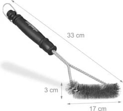 Relaxdays 3x Bbq Brush Triangle - Brosse Métallique - Brosse Métallique Brosse De Nettoyage Barbecue 12 Relaxdays 3x Bbq Brush Triangle - Brosse Métallique - Brosse Métallique Brosse De Nettoyage Barbecue -Magasin D'Accessoires Pour Barbecue 1200x1081 5
