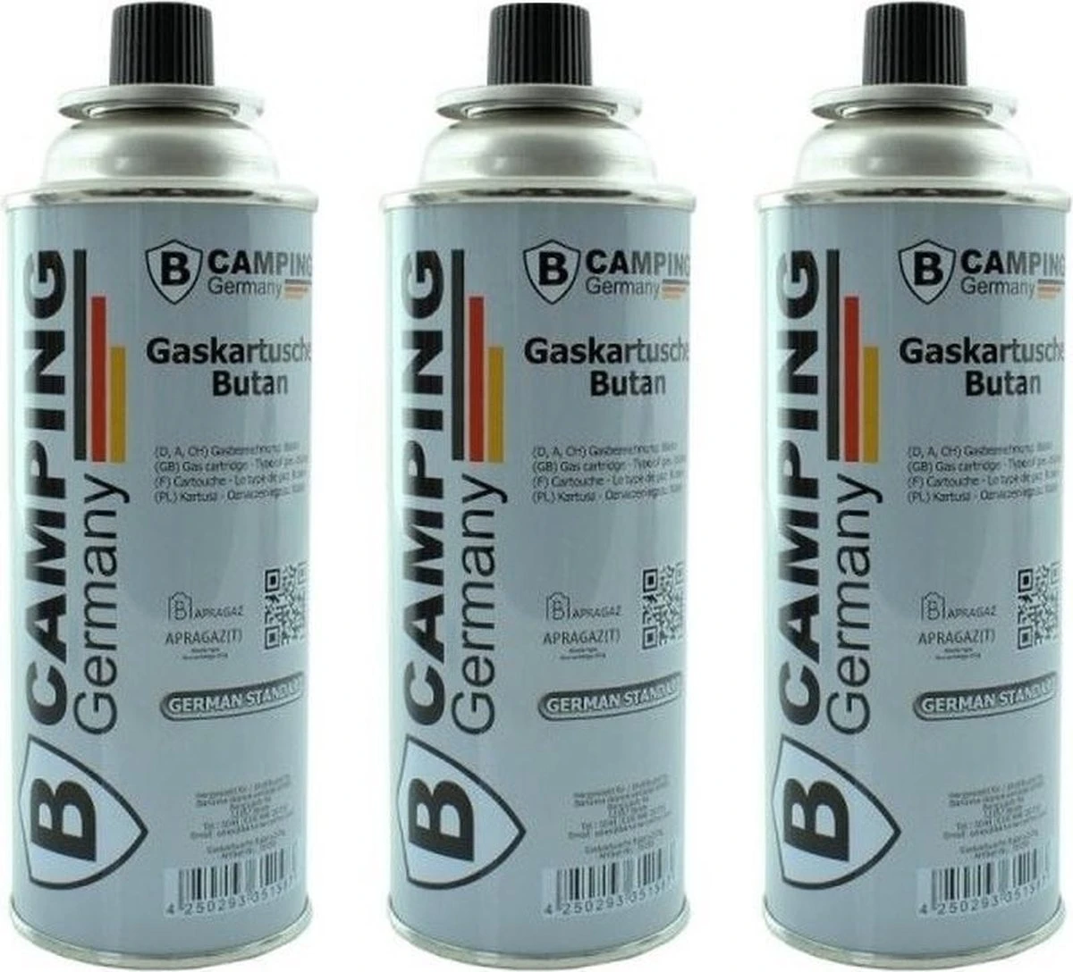 Benson 3x Bouteilles De Gaz Pour Cuiseur / Désherbant Gaz Butane - 227 Grammes - Recharges De Bidons De Gaz 4 Benson 3x Bouteilles De Gaz Pour Cuiseur / Désherbant Gaz Butane - 227 Grammes - Recharges De Bidons De Gaz – Image 2