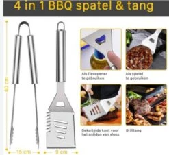 Beautiful BBQ Set Inox Long BBQ Pinces - Fourchette - Pinces à Viande - Top Produit -Magasin D'Accessoires Pour Barbecue 1200x1098 1