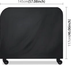 Housse De Barbecue Universelle M - Housse De Barbecue Pour Grill Housse - Housse De Couverture - Noir