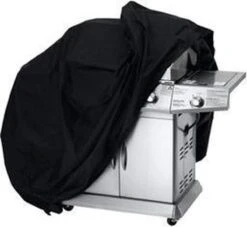 Housse De Protection Pour Barbecue - 80 X 66 X 100 Cm - Noir - Avec Cordon De Serrage