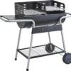 NATERIAL - Barbecue à Charbon ICARUS ALPHA II - 10 Personnes - H.93,5 X L.110 X P.59 Cm - Acier Peint - Zwart - BBQ Angulaire Sans Couvercle -Magasin D'Accessoires Pour Barbecue 1200x1102