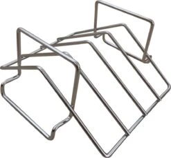 BBQNovation Multifonctionnel En Acier Inoxydable Rib Rack / Rib Rack -Magasin D'Accessoires Pour Barbecue 1200x1111 2