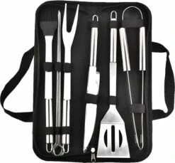 Ensemble D'outils De Barbecue De 9 Pièces Dans Un Sac - BBQ - Ensemble De Gril