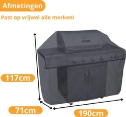 Housse De Protection Barbecue Premium 190x71x117 CM - Housse BBQ -Magasin D'Accessoires Pour Barbecue 1200x1114 3