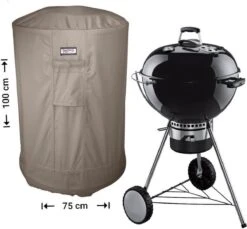 Housse Pour BBQ Rond Ø : 75 H : 100 Cm - Housse De Barbecue - RBBQ75Rhigh