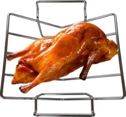 BBQNovation Multifonctionnel En Acier Inoxydable Rib Rack / Rib Rack -Magasin D'Accessoires Pour Barbecue 1200x1118 2