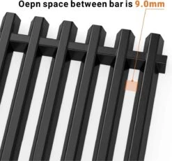 Grille De BBQ Onlyfire, Grille De Rechange, émaillée, Angulaire, Pour Weber 7525, Spirit Genesis, 44 X 30 Cm, 2 Pièces, Noir 14 Grille De BBQ Onlyfire, Grille De Rechange, émaillée, Angulaire, Pour Weber 7525, Spirit Genesis, 44 X 30 Cm, 2 Pièces, Noir -Magasin D'Accessoires Pour Barbecue 1200x1119 2