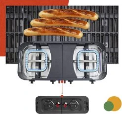 Barbecue à Gaz - Barbecue à Gaz Pliable Zinaps Barbecue à Gaz à 2 Brûleurs Avec Pliage De 3,3 KW à Emporter Avec Sac De Transport Pour Pique-niques, Balcons Et Plus Pour Cartouches De Gaz Normales 5 Kg Et 11 Kg - (WK 02124) -Magasin D'Accessoires Pour Barbecue 1200x1120