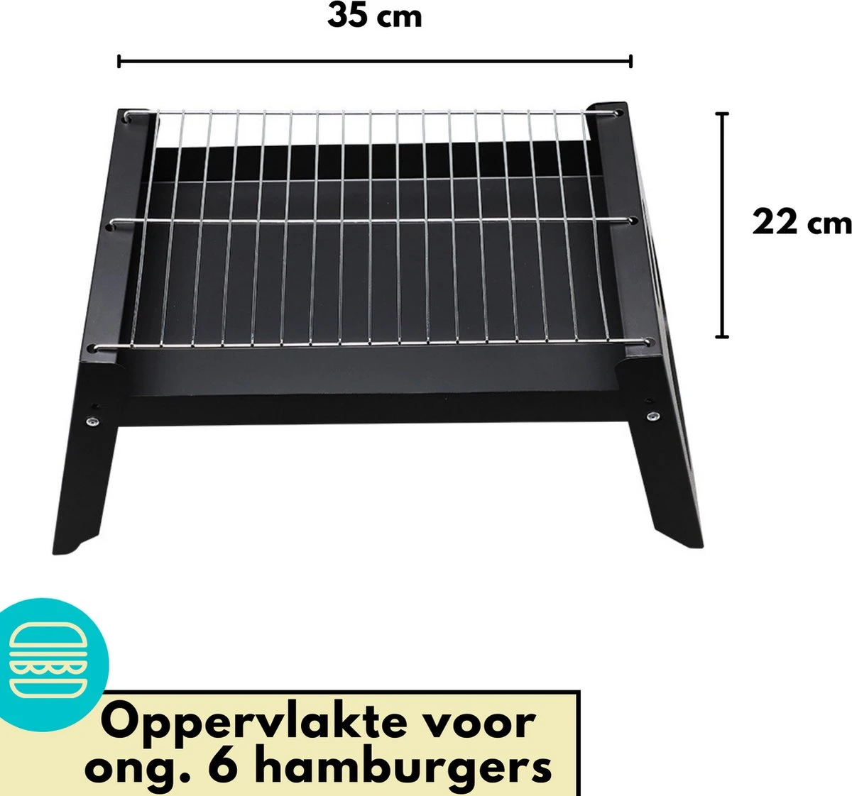 BBQ De Table Portable De Lynnz Avec Thermomètre GRATUIT - Pour Balcon Ou Camping - Barbecue à Charbon - Barbecue De Table - Barbecue - Mini - Barbecue - Grill 6 BBQ De Table Portable De Lynnz Avec Thermomètre GRATUIT - Pour Balcon Ou Camping - Barbecue à Charbon - Barbecue De Table - Barbecue - Mini - Barbecue - Grill – Image 4