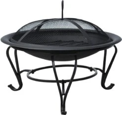 Outsunny Fire Bol Cheminée Foyer Pour Charbon De Bois Avec Protection Contre Les étincelles Rond 842-024 15 Outsunny Fire Bol Cheminée Foyer Pour Charbon De Bois Avec Protection Contre Les étincelles Rond 842-024 -Magasin D'Accessoires Pour Barbecue 1200x1133 1
