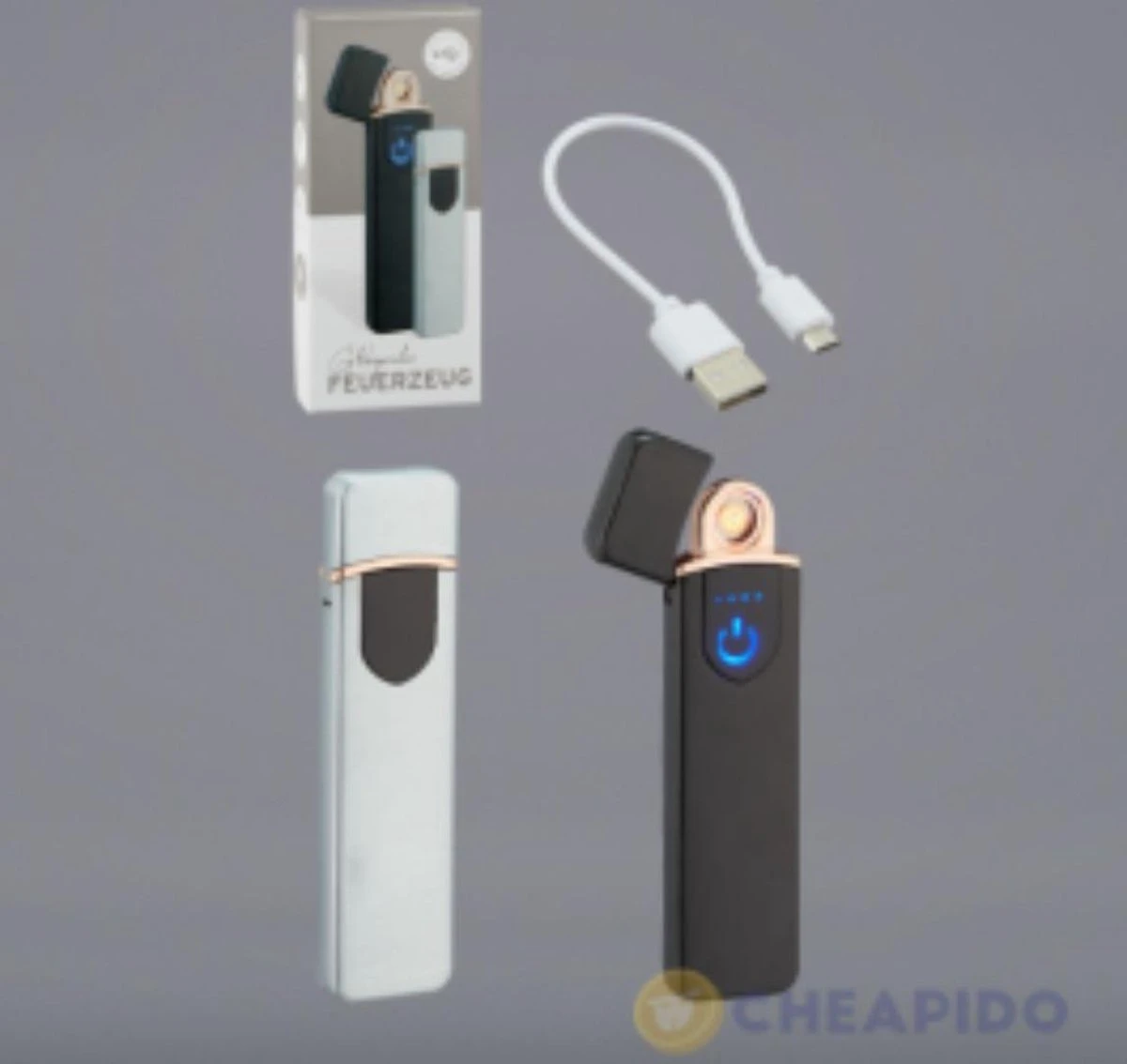 Briquet électrique Rechargeable - Résistant Au Vent Et Aux Tempêtes - Plasma - Batterie Puissante - Rechargeable 2x8 Cm 3 Briquet électrique Rechargeable - Résistant Au Vent Et Aux Tempêtes - Plasma - Batterie Puissante - Rechargeable 2x8 Cm