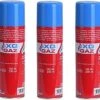 3x Bidons Briquet De Remplissage / Remplissage De Gaz / Bouteille De Gaz Butane - 250 Ml - Remplissage Plus Léger + 5 Adaptateurs