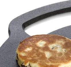 KitchenCraft Kitchen Craft Brique Antiadhésive Avec Recettes Dans Une Boîte Cadeau, Ronde, Fonte, 27 Cm X 6,5 Mm -Magasin D'Accessoires Pour Barbecue 1200x1137 1