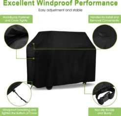 Housses De Barbecue NASUM-Housse De BBQ -Vêtement De Pluie Pour Meubilair-Étanche-Coupe-Vent-Protection UV-150*63*119cm- Zwart -Magasin D'Accessoires Pour Barbecue 1200x1145 2