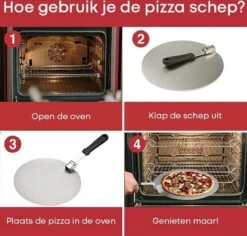 YUGN Pelle à Pizza Spatule à Pizza - Pelle à Pizza Pour BBQ Et Pelle à Pizza Pour Four - Pelle à Pizza 30 Cm Et En Acier Inoxydable - Idéale également Comme Cuillère à Gâteau -Magasin D'Accessoires Pour Barbecue 1200x1146 5