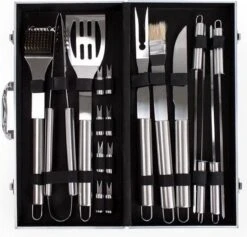 Ensemble De Barbecue En Acier Inoxydable D'Olivier 18 Pièces- Accessoires De Vêtements Pour Bébé De Barbecue - Ustensiles De Barbecue- Batterie De Cuisine Pour Barbecue- -Magasin D'Accessoires Pour Barbecue 1200x1149 5
