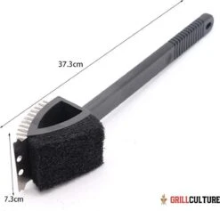 GrillCulture® Brosse Barbecue 3 En 1 Avec Grattoir - Brosse Pour Gril - Brosse De Nettoyage - Grattoir Et Nettoyant Pour Barbecue - Accessoires Pour Barbecue - Barbecue -Magasin D'Accessoires Pour Barbecue 1200x1152 2