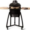 Patton - Kamado 16 - Premium Black - Barbecue En Céramique - Avec Indicateur De Température à Cœur Bluetooth - éclairage LED - Moyen - Complet - Noir 1 Patton - Kamado 16 - Premium Black - Barbecue En Céramique - Avec Indicateur De Température à Cœur Bluetooth - éclairage LED - Moyen - Complet - Noir -Magasin D'Accessoires Pour Barbecue 1200x1155