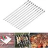 Brochettes De Barbecue – Barbecue Plat/Kebab/Saté Stylos Ensemble De Brochettes En Métal – Pics à Saté 10 Pièces -Magasin D'Accessoires Pour Barbecue 1200x1156 10
