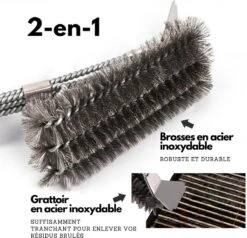 Gohh Brosse Pour Barbecue Avec Grattoir - Brosse De Nettoyage - Grattoir Pour Barbecue Avec Sac De Rangement Pratique 2 En 1 17 Gohh Brosse Pour Barbecue Avec Grattoir - Brosse De Nettoyage - Grattoir Pour Barbecue Avec Sac De Rangement Pratique 2 En 1 -Magasin D'Accessoires Pour Barbecue 1200x1156 6