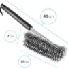 Dimono® Professional Grill Brush Brosse Pour BBQ Pour Un Nettoyage à 360° En Acier Inoxydable - Nettoyer L' Outdoor, Le Gril Et Le Barbecue Plus Rapidement (Standard) 2 Dimono® Professional Grill Brush Brosse Pour BBQ Pour Un Nettoyage à 360° En Acier Inoxydable - Nettoyer L' Outdoor, Le Gril Et Le Barbecue Plus Rapidement (Standard) -Magasin D'Accessoires Pour Barbecue 1200x1158 5