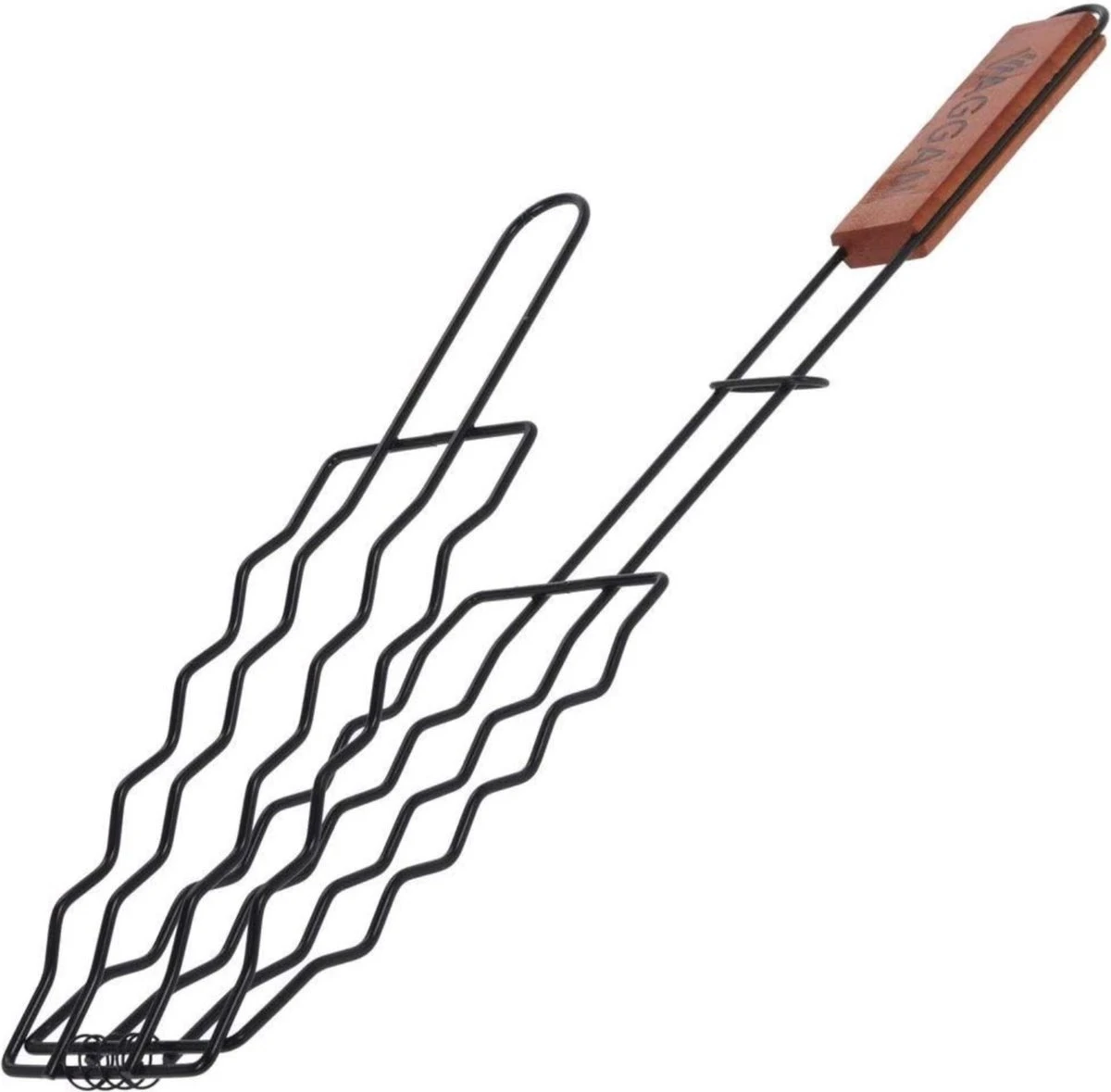 Barbecue Vaggan Grill Grille Acier Argenté 17 X 9 Cm 3 Barbecue Vaggan Grill Grille Acier Argenté 17 X 9 Cm