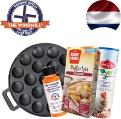 The Windmill Cast Iron - Offre Combinée - Les Poffertjes Parfaits
