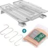 Générateur De Fumée Froide Pour Barbecue - Fumoir Inox En Forme De M - 190 X 225 X 45 Mm - Maille 2 Mm - Fumoir Barbecue Pour 5 à 20 Heures De Fumage - Plus: Crochet Jupe & Farine à Fumée 2 Générateur De Fumée Froide Pour Barbecue - Fumoir Inox En Forme De M - 190 X 225 X 45 Mm - Maille 2 Mm - Fumoir Barbecue Pour 5 à 20 Heures De Fumage - Plus: Crochet Jupe & Farine à Fumée -Magasin D'Accessoires Pour Barbecue 1200x1190 3