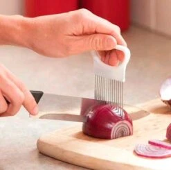 IGOODS - Coupe-oignons En Acier Inoxydable - Coupe-légumes - Pince à Viande - Grijs 10 IGOODS - Coupe-oignons En Acier Inoxydable - Coupe-légumes - Pince à Viande - Grijs -Magasin D'Accessoires Pour Barbecue 1200x1190 6