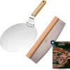 Pelle à Pizza Kitchenz Avec Set De Coupe-pizza - Pelle à Pizza Pour BBQ - Avec Coupe-pizza - Manche En Bois - Lame En Aluminium -Magasin D'Accessoires Pour Barbecue 1200x1191 7