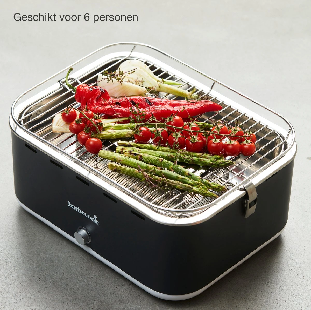 Barbecook Carlo - Barbecue Au Charbon De Bois - Barbecue De Table - Sac De Transport - Compact - Ventilateur - 38,5 X 28,5 Cm - 6 P. - Gris 9 Barbecook Carlo - Barbecue Au Charbon De Bois - Barbecue De Table - Sac De Transport - Compact - Ventilateur - 38,5 X 28,5 Cm - 6 P. - Gris – Image 7