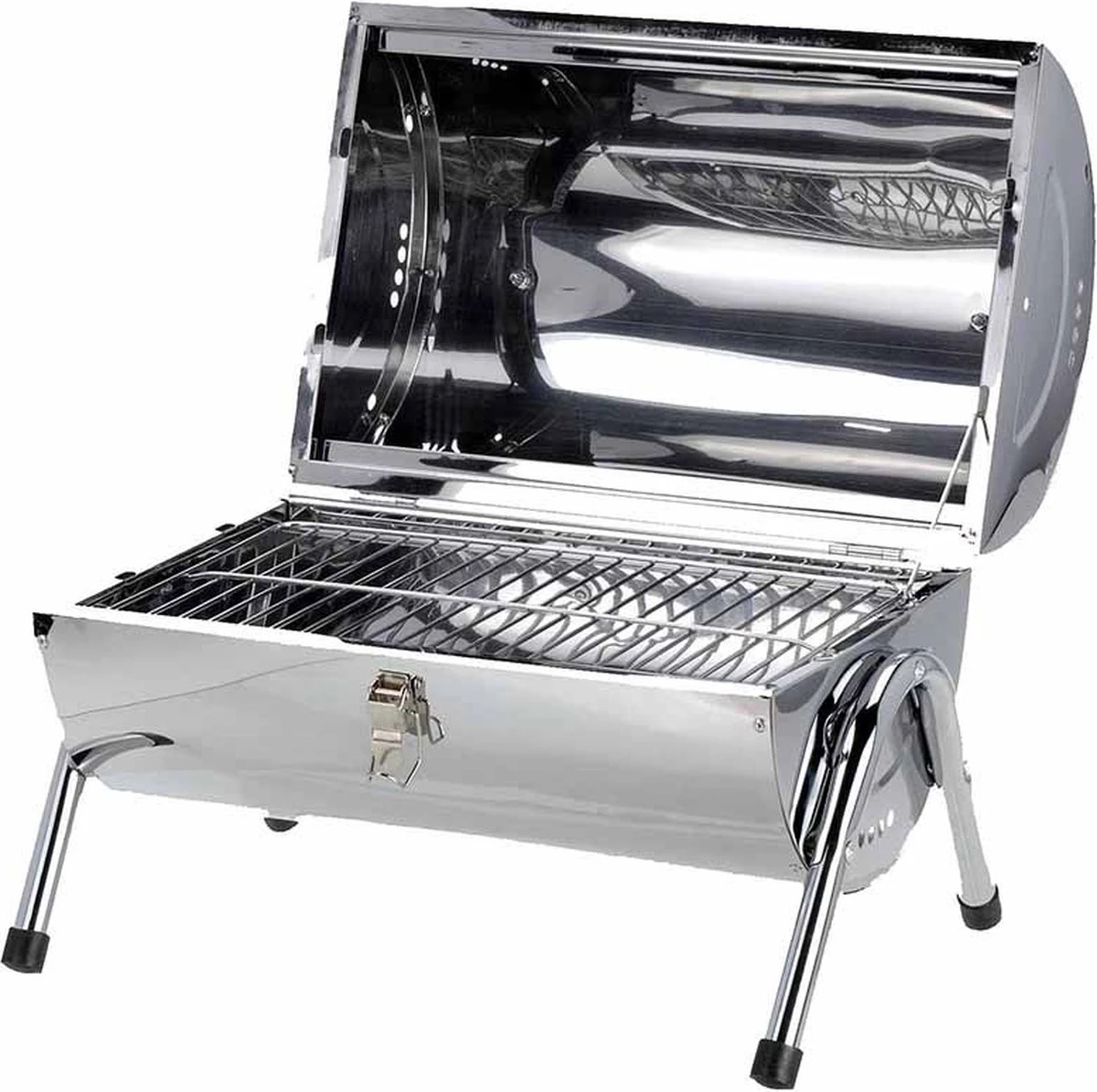 Barbecue Cylindrique De Luxe Oneiro Avec Double Surface De Cuisson - 41x29xH38cm - été - Grillade - Jardin - Cuisine - Salle à Manger 3 Barbecue Cylindrique De Luxe Oneiro Avec Double Surface De Cuisson - 41x29xH38cm - été - Grillade - Jardin - Cuisine - Salle à Manger