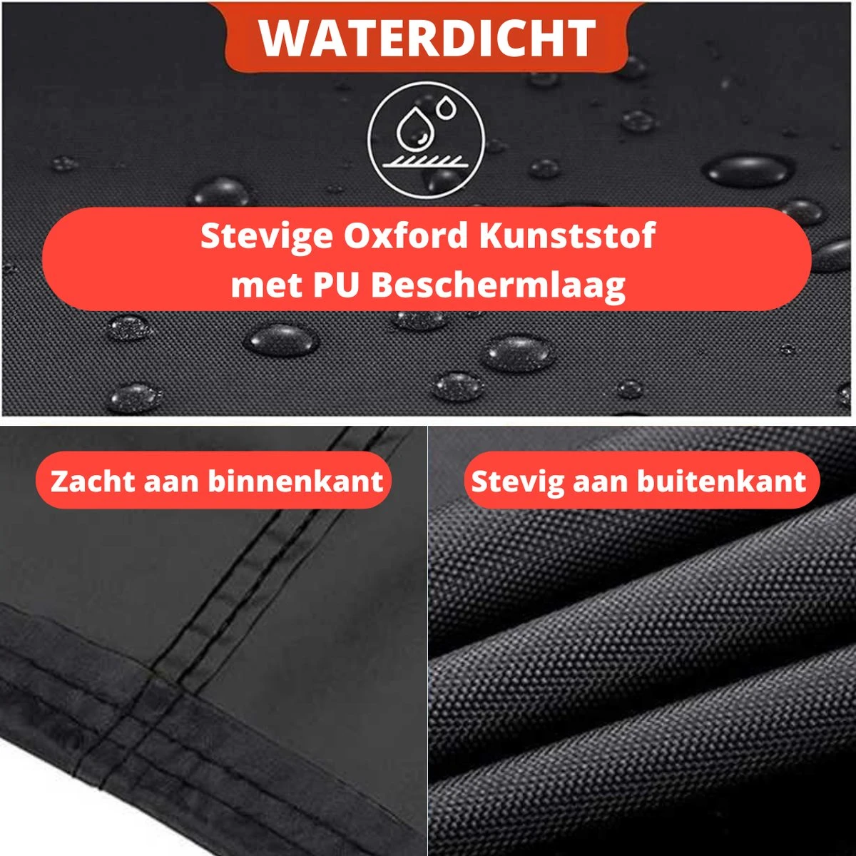 Mondoza™️ Housse De BBQ Étanche - Grille De Barbecue - Housse De Protection Universelle - 147 X 61 X 122cm 6 Mondoza™️ Housse De BBQ Étanche - Grille De Barbecue - Housse De Protection Universelle - 147 X 61 X 122cm – Image 4