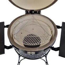 Obelix Kamado Large - 22 Pouces - Zwart - Avec Poseur De Plaque - Feutre En Fibre De Verre - Système D'ouverture / Fermeture - Precision Top-Vent -Magasin D'Accessoires Pour Barbecue 1200x1200 103