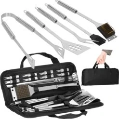 Accessoires Pour BBQ Springos | Outils De Barbecue| Set De 20 Pièces | Y Compris Sac De Transport De Luxe | Acier Inoxydable 38 Accessoires Pour BBQ Springos | Outils De Barbecue| Set De 20 Pièces | Y Compris Sac De Transport De Luxe | Acier Inoxydable -Magasin D'Accessoires Pour Barbecue 1200x1200 1048