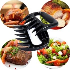 Pinces à Viande Professionnelles | Griffes De Viande | BBQ | Pattes D'ours | Broyeurs De Viande | Supports à Viande | Accessoires De Barbecue | Griffes De Porc Effilochées | 1 Paires -Magasin D'Accessoires Pour Barbecue 1200x1200 1052