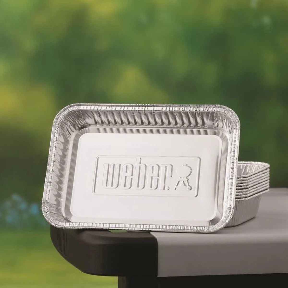 Weber 6415 Papier Cuisson Rectangulaire Aluminium 4 Weber 6415 Papier Cuisson Rectangulaire Aluminium – Image 2