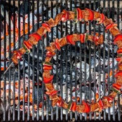 Relaxdays 8 Pièces - Brochettes De Légumes 78 Cm - Brochette Barbecue - Acier Inoxydable - Flexible -Magasin D'Accessoires Pour Barbecue 1200x1200 1063