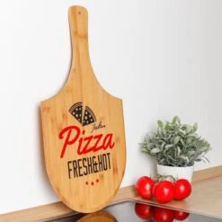 Decopatent® Bamboe Pizza Pelle Pour Ø30 Cm Pizza - Planche à Pizza Avec Poignée - Assiettes à Pizza - Four - Barbecue - Service Conseil -Magasin D'Accessoires Pour Barbecue 1200x1200 1091