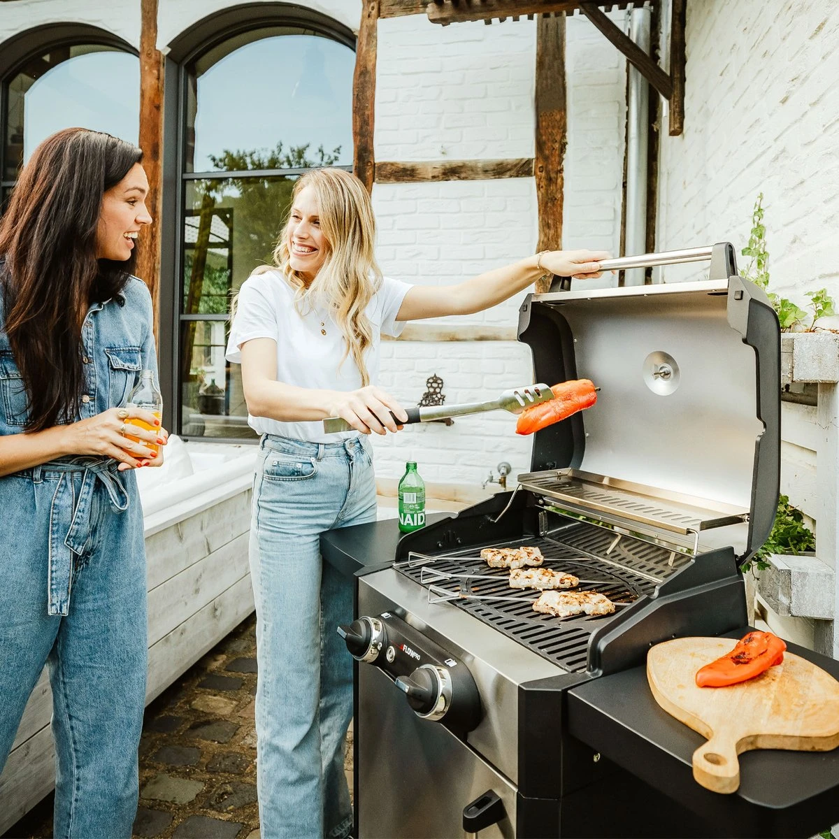 Barbecue électrique Enders EFlow Pro 2 Turbo - Bbq - 36,5 Kg - Surface De Cuisson 50 X 39 Cm - Grille De Cuisson Grille En Fonte 4 Barbecue électrique Enders EFlow Pro 2 Turbo - Bbq - 36,5 Kg - Surface De Cuisson 50 X 39 Cm - Grille De Cuisson Grille En Fonte – Image 2