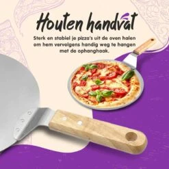 Pelle à Pizza Ronde En Acier Inoxydable Pour BBQ Et Four - Manche En Bois - Spatule à Pizza - Pelle à Pizza - Pelle à Gâteau - Spatule -Magasin D'Accessoires Pour Barbecue 1200x1200 1131