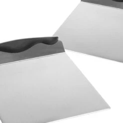 Poussoir à Pizza En Acier Inoxydable - Plateau à Gâteau Avec Poignée En Plastique - Poussoir à Gâteau Et à Pizza - Poussoir à Pizza Avec 20,5 X 20,5 Cm (noir / Argent - Angulaire) -Magasin D'Accessoires Pour Barbecue 1200x1200 1146